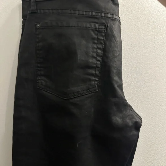 7 For All Mankind Black Skinny Jeans NWOT - Picture 8 of 8